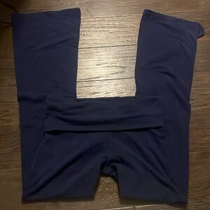 victoria secret pink fold over flare leggings